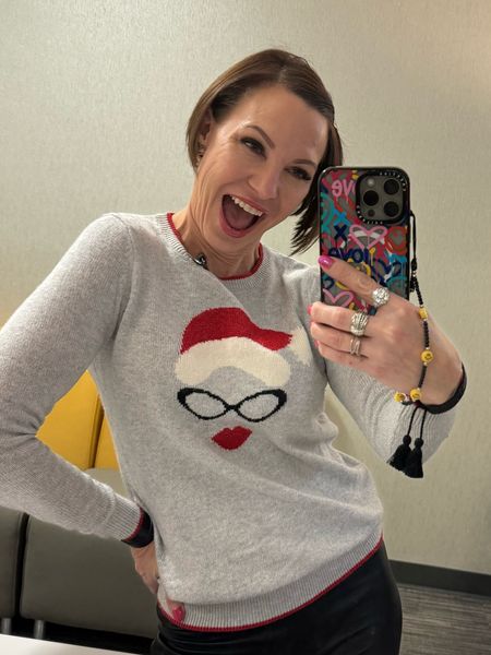 My Christmas sweater is by Boden and super old!  Linking some similar  🎅🏻🌲❤️

#LTKSeasonal #LTKGiftGuide #LTKHoliday
