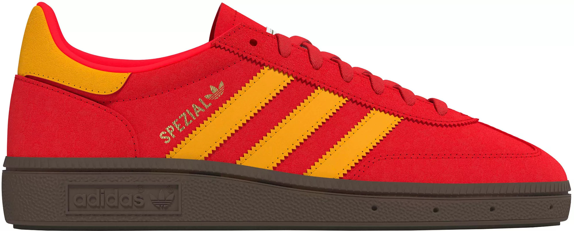 adidas Kids' Grade School Handball Spezial Shoes, Size 3.5, Semi Lucid Red/Gum | DICK'S Sporting Goods