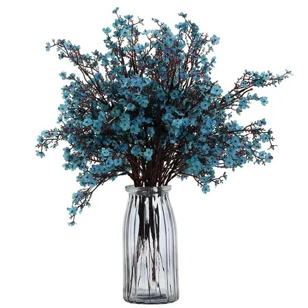 JAKY Global Babys Breath Fabric Cloth Artificial Flowers 6 Bundle European Fake Silk Plants Decor We | Walmart (US)