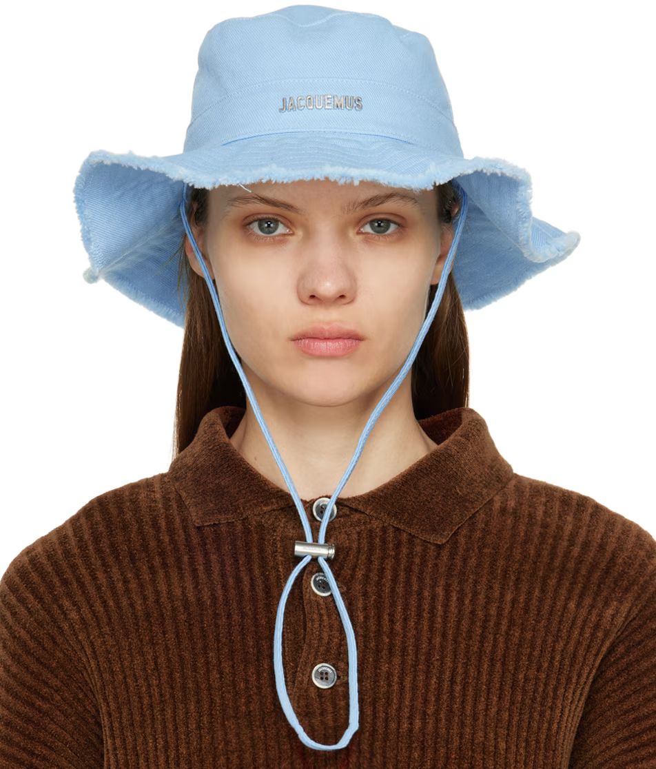 Blue Le Papier 'Le Bob Artichaut' Bucket Hat | SSENSE