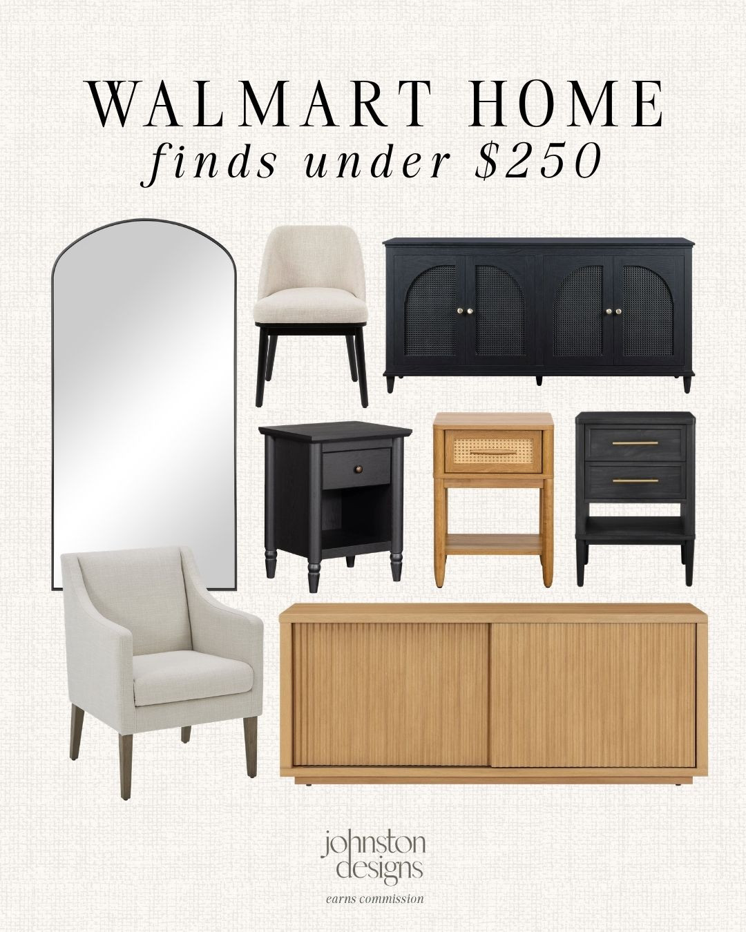 Walmart home finds under $250 featuring neutral furniture, accent chairs, storage cabinets, nightstands and modern classic home decor. ✨

Walmart home, affordable furniture, furniture under 250, neutral home decor, accent chair, nightstand, storage cabinet, side table, modern classic style, living room furniture, bedroom furniture, budget friendly home 

 #LTKHome