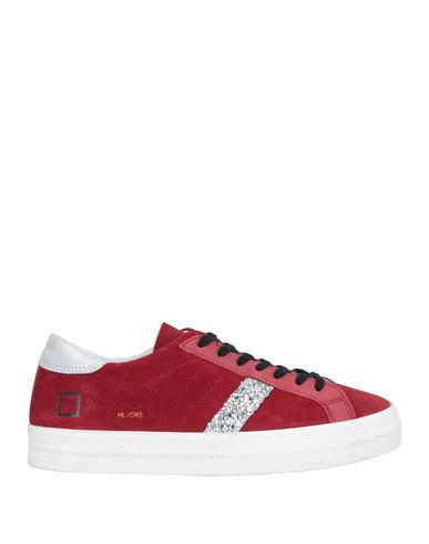 D. a.t. e. Woman Sneakers Red Size 5.5 Soft Leather, Textile fibers | YOOX (US)