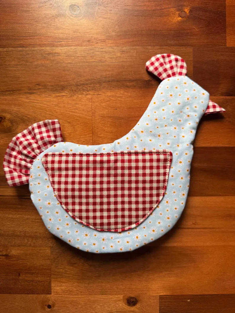 Chicken Pot Holder | Farmhouse Kitchen Oven Mitt | Hot Pad - Etsy | Etsy (Global)
