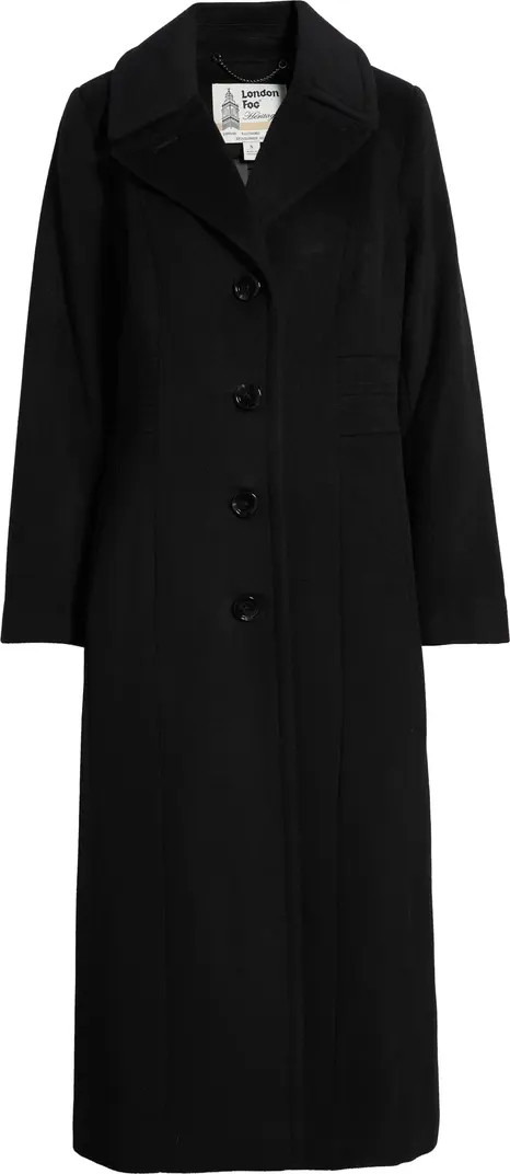Wool Blend Longline Coat | Nordstrom