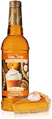 Jordan's Skinny Syrups Pumpkin Praline Pie, Sugar Free Flavoring Syrup, 25.4 Ounce Bottle | Amazon (US)