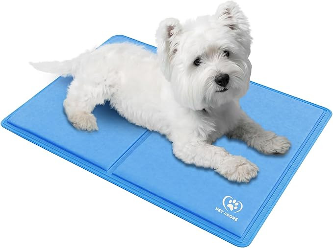 PET ADORE Dog Cooling Mat – Soft Thick Foam Supportive Gel Self Cooling Pad for Dogs & Cats in ... | Amazon (UK)