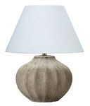 Clamshell Table Lamp in Sand Ceramic | Scout & Nimble
