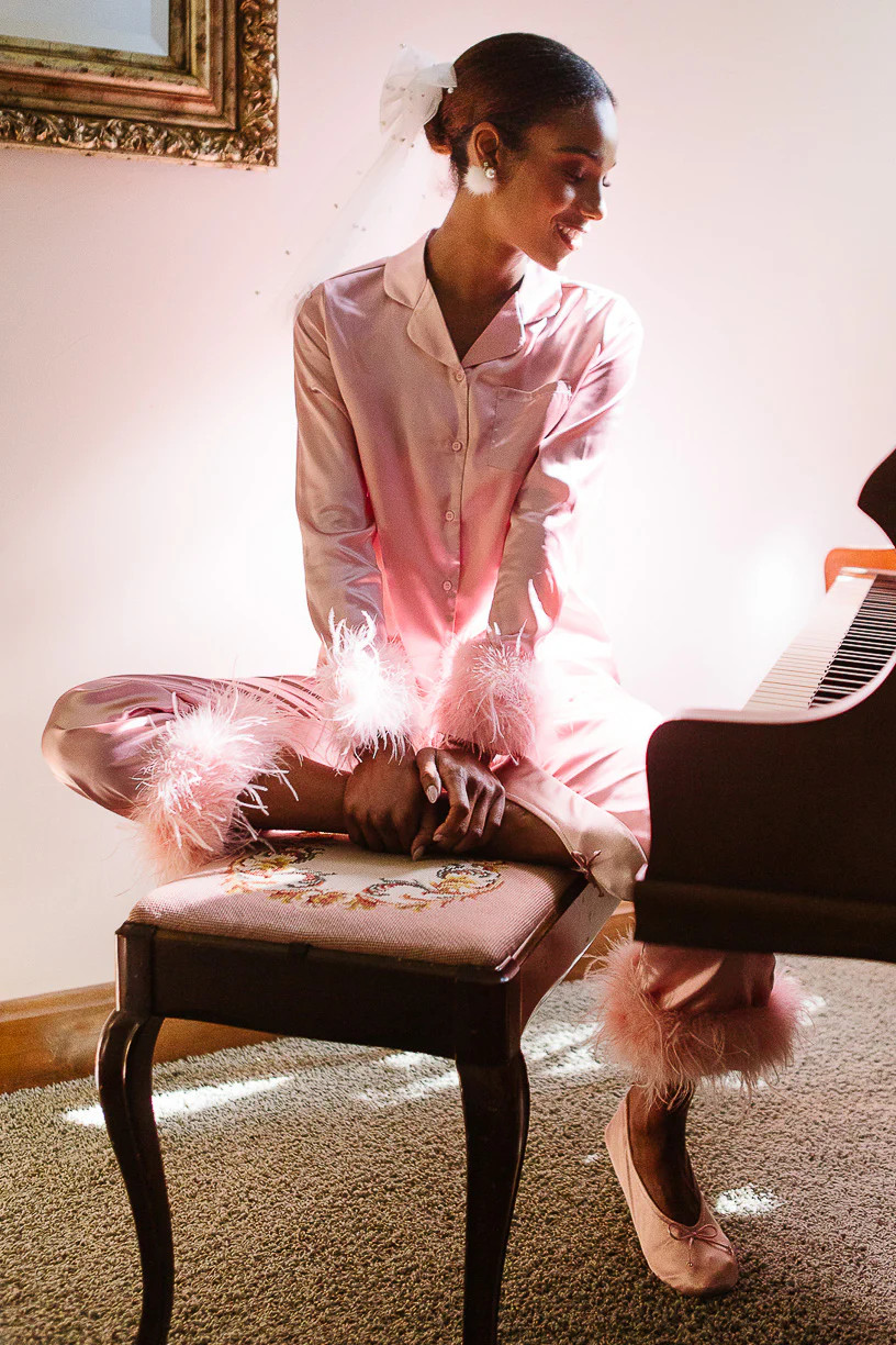 Bianca Set in Pink | Ivy City Co