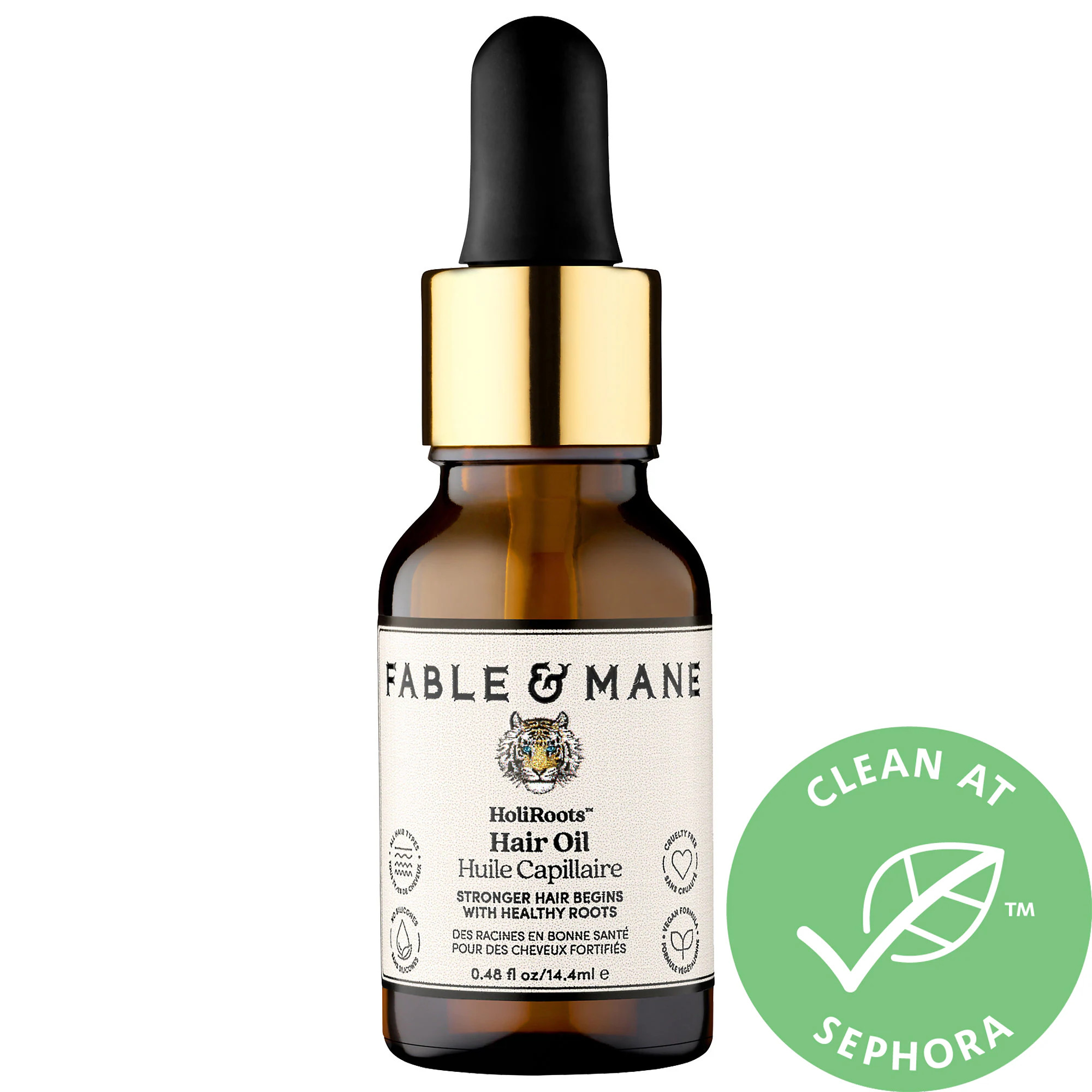 Fable & Mane Mini HoliRoots™ Pre-wash Hair Treatment Oil 0.48 oz/ 14.4 mL | Sephora (US)