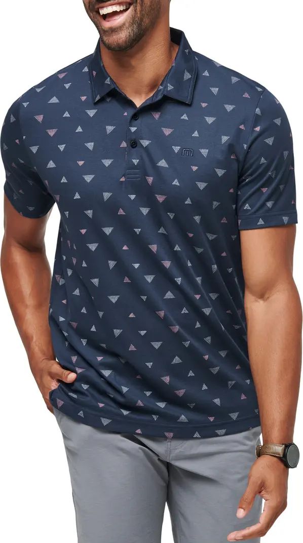 Home Break Geo Print Piqué Polo | Nordstrom