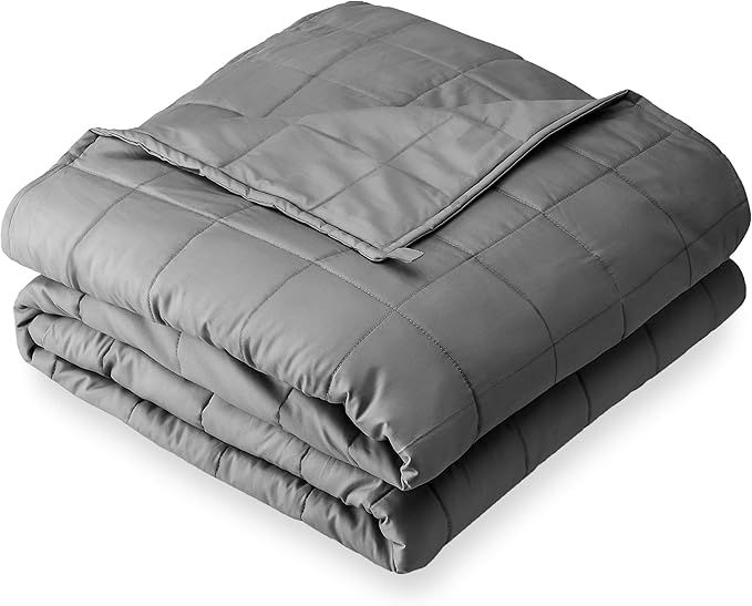 Bare Home Weighted Blanket for Kids 7lb (40" x 60") - All-Natural 100% Cotton - Premium Heavy Bla... | Amazon (US)
