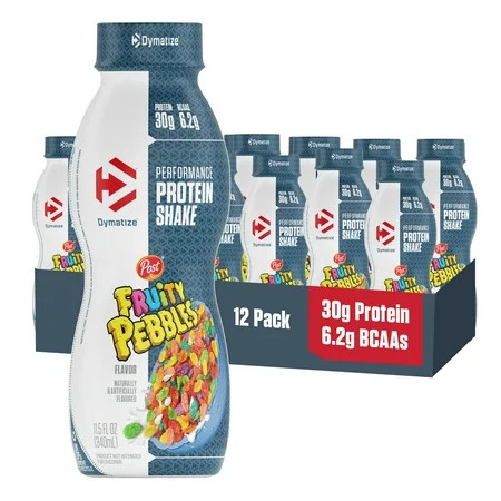 Dymatize Performance Protein Shake, Fruity Pebbles, 30g Protein, 12 Count | Walmart (US)