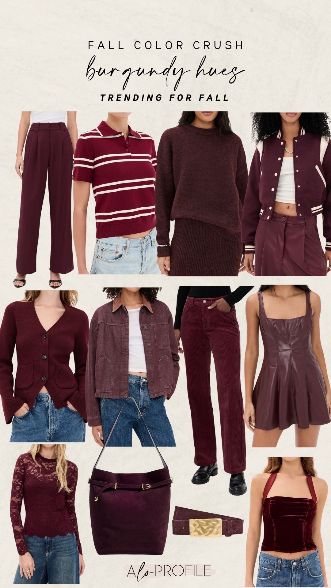 Fall Color Crush: Burgundy Hues // Shopbop, Shopbop fashion, fall style, fall outfits, burgundy fall fashion, fall outfit ideas, fall jackets, fall dresses, fall tops, fall sweaters, fall wardrobe, fall closet staples