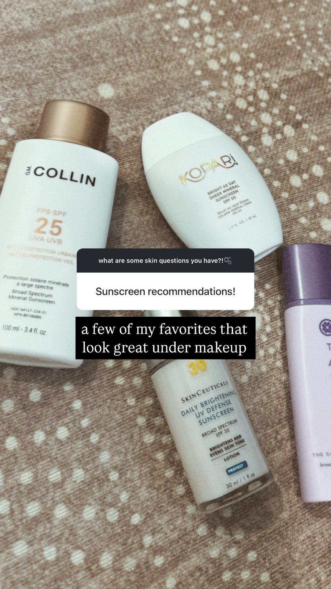A few of my favorite sunscreen for under makeup 

#LTKFindsUnder50 #LTKSeasonal #LTKBeauty