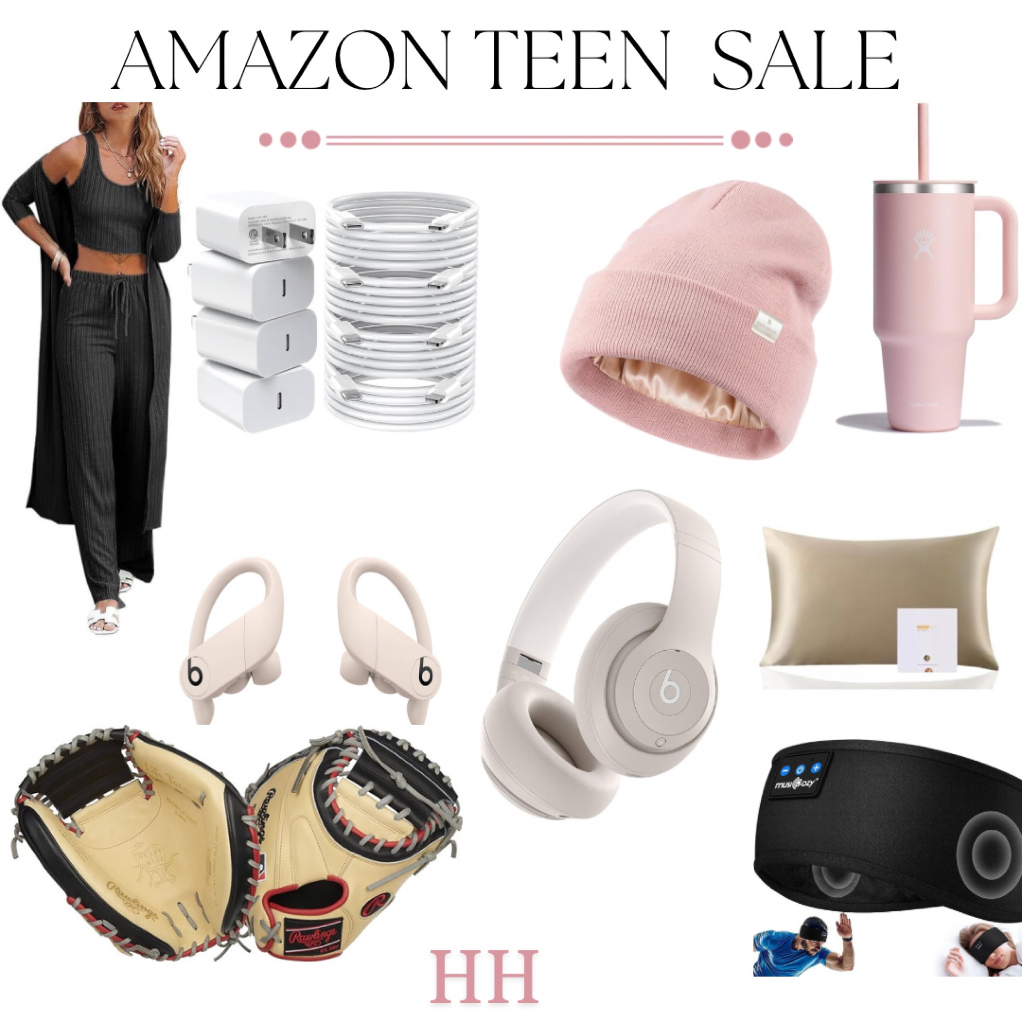 Amazon Cyber Monday Sale & Deals on Teen Gift Ideas. Gifts for teens can be tricky but there are some that are pretty good bets. The satin interior beanie to protect hair, silk pillow cases, Hydroflask, Beats, & a nice leather baseball glove are good options. Teens are funny about sleep so a sleep sound mask, comfy nice pajama sets, and silk pillow cases might make them want to actually go to bed. I don’t know about you, but phone chargers are always in the stocking 😂

#LTKGiftGuide #LTKCyberWeek #LTKsalealert