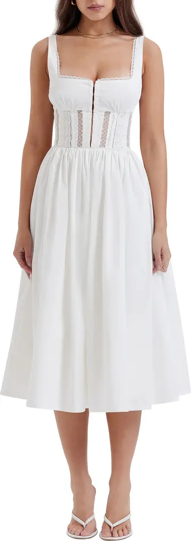 Perle Lace Corset Sundress | Nordstrom