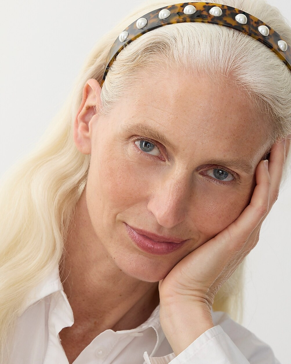 Pearl and tortoise shell headband | J. Crew US