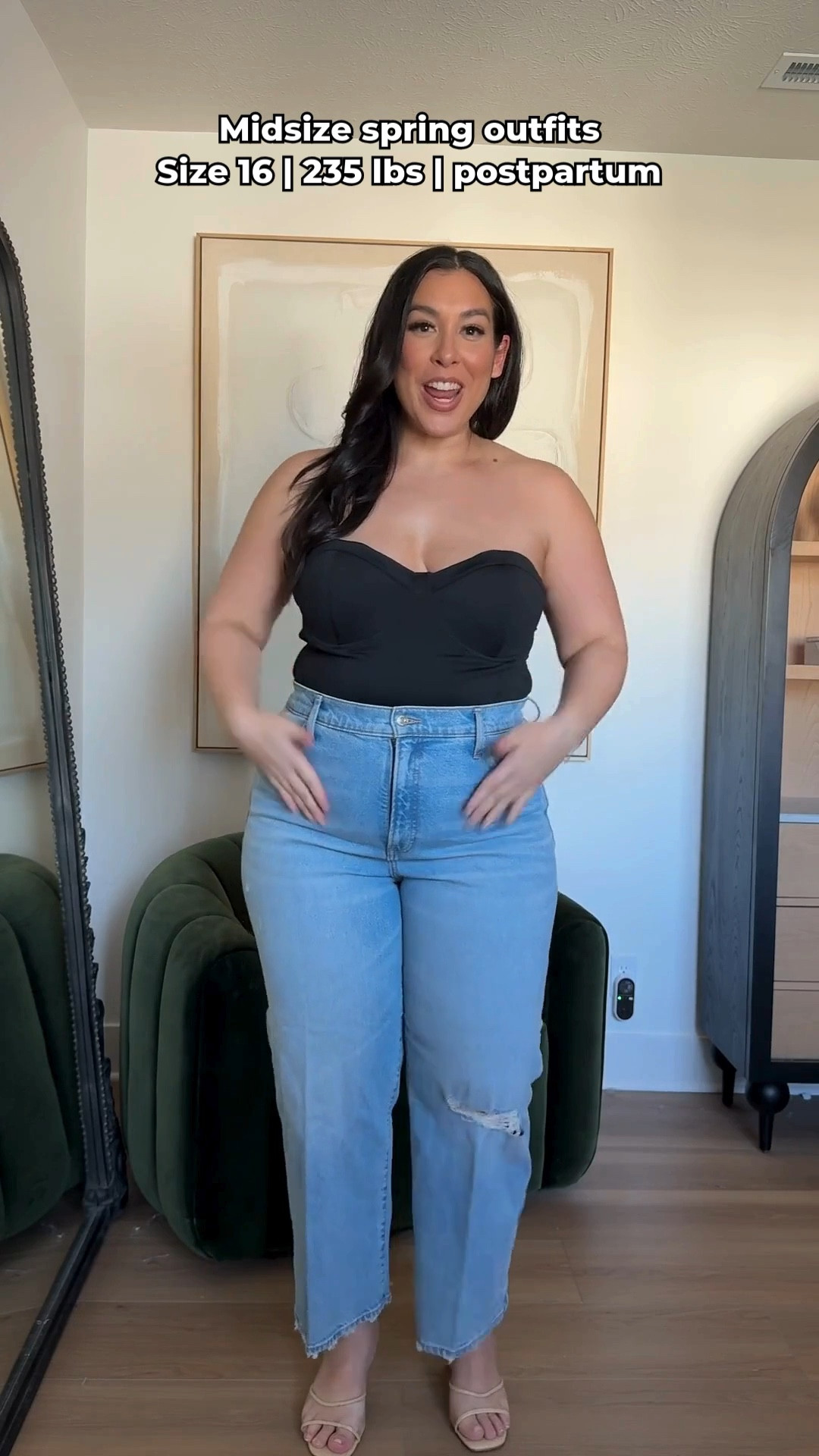 I immediately took the tag off these @Express jeans because they fit so well and make me feel AMAZING! Also this body contour top is tooooo flattering!!! 

-
-
-
Spring midsize @Express  haul 🤍
Express haul, Midsize haul, Spring Haul, Dress, OOTD, Express Midsize, Curvy haul, Jeans, Tops, Clothes, Easter 



#LTKMidsize #LTKSeasonal #LTKootd