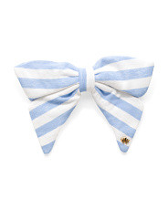 Linen Gauze Libby Bow Barrette | TJ Maxx