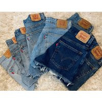 All Sizes // Vintage Levi's High Waisted Cut Off Shorts You Choose Ship Same Day | Etsy (US)