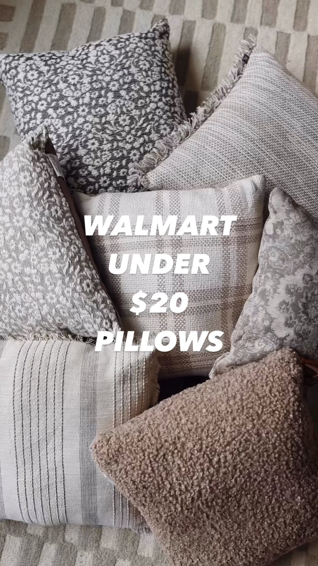 Ok walmarts throw pillow game is soooo GOOD! All under $20 and some are even reversible! Ps one is literally only $12!! Walmart throw pillows
Affordable home
Throw pillows under $20


#LTKHome #LTKVideo #LTKSaleAlert