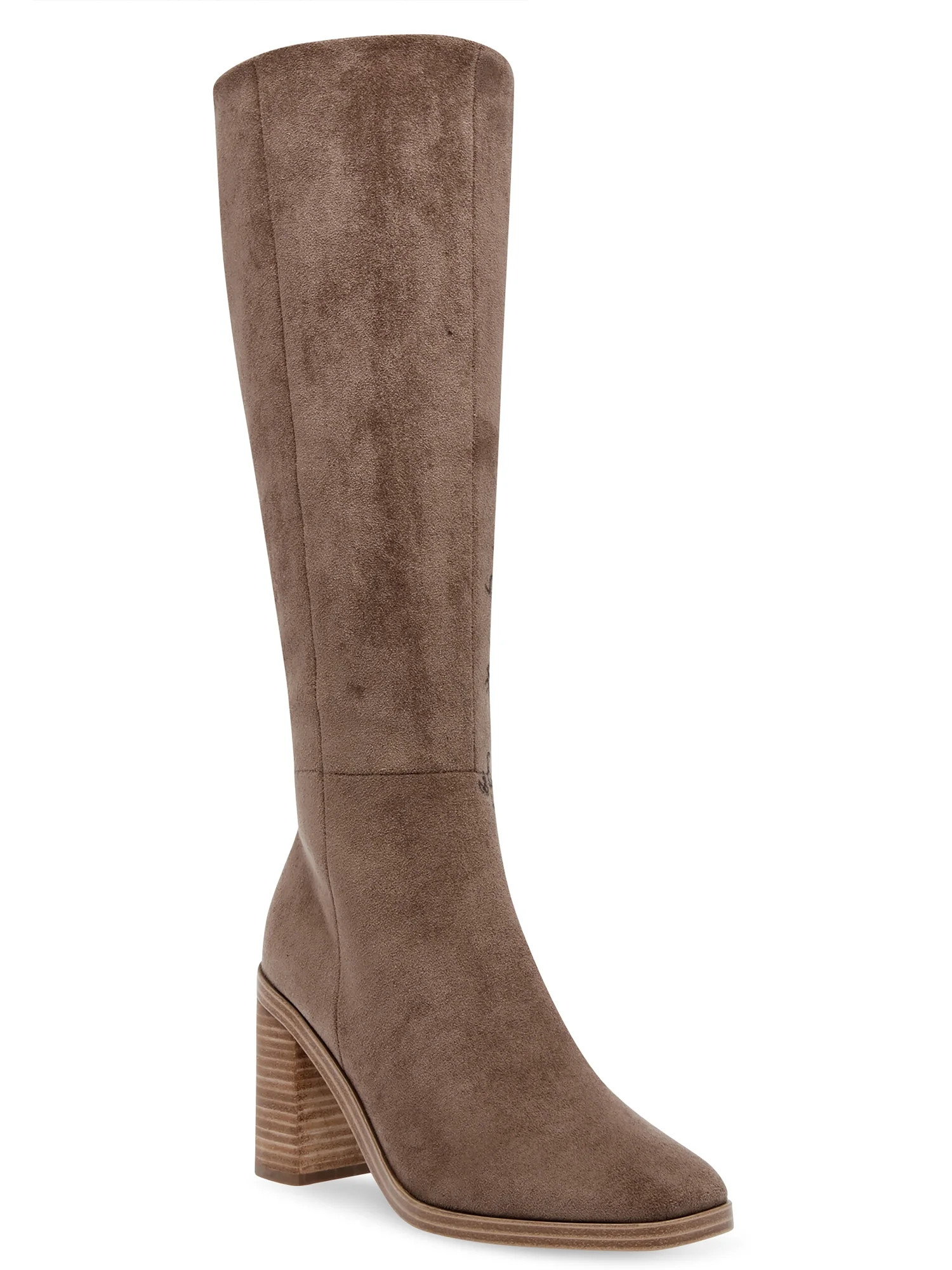 DV Dolce Vita Women's Flapper Block Heel Knee High Boot (Wide Calf Available) - Walmart.com | Walmart (US)