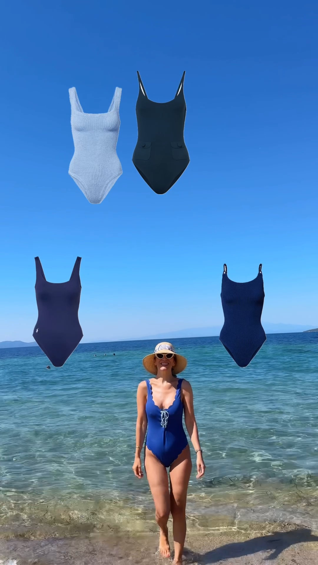 If there’s one color that I always pack for vacation, it’s blue.

#LTKSeasonal #LTKSwim #LTKOver40