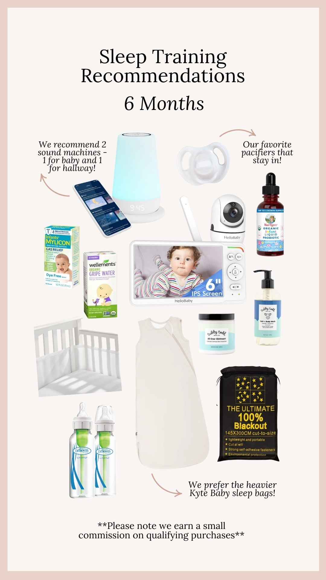 Sleep Training Recommendations - 6 Months 👶🏼💤

#LTKKids #LTKBaby #LTKBump