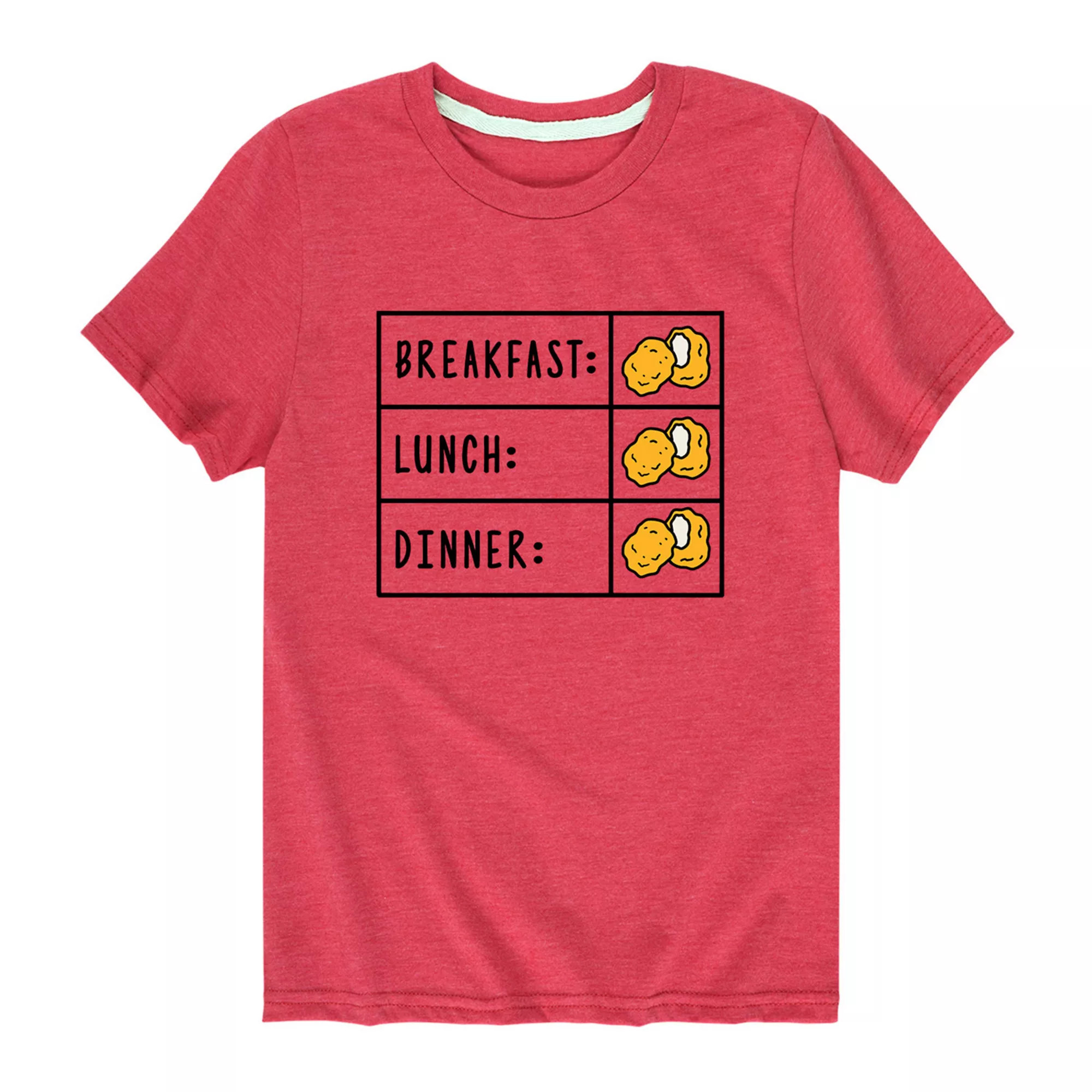 Boys 8-20 Nuggets Breakfast Lunch Dinner Graphic Tee | Kohl's