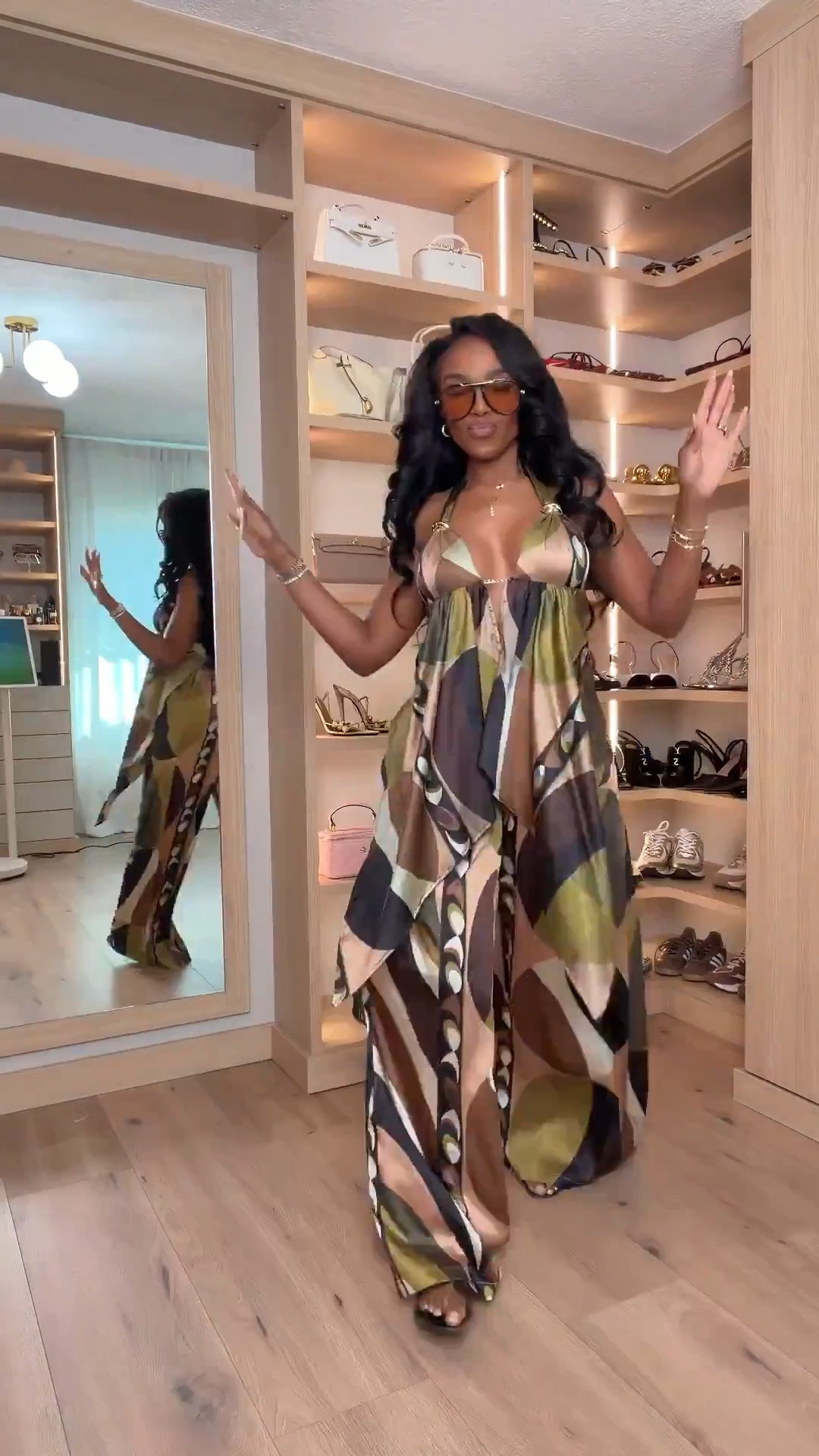 Scroll to shop this statement maxi dress featuring a bold abstract print with earthy tones and a flowy silhouette that moves beautifully.

Perfect for vacations, resort dinners, summer events, beach nights, or tropical getaways.

#LTKPetite #LTKootd #LTKTravel

#LTKPetite #LTKgrwm #LTKdayinmylife