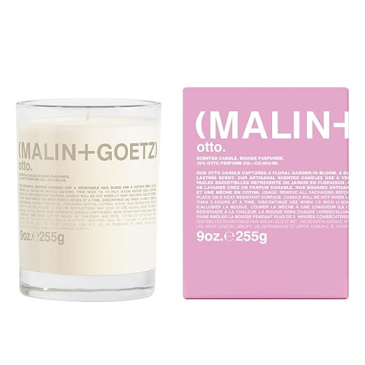 MALIN+GOETZ 9oz Scented Candle | Hand-Poured Soy Wax with Unique Fragrance Blends | Clean-Burning... | Amazon (US)