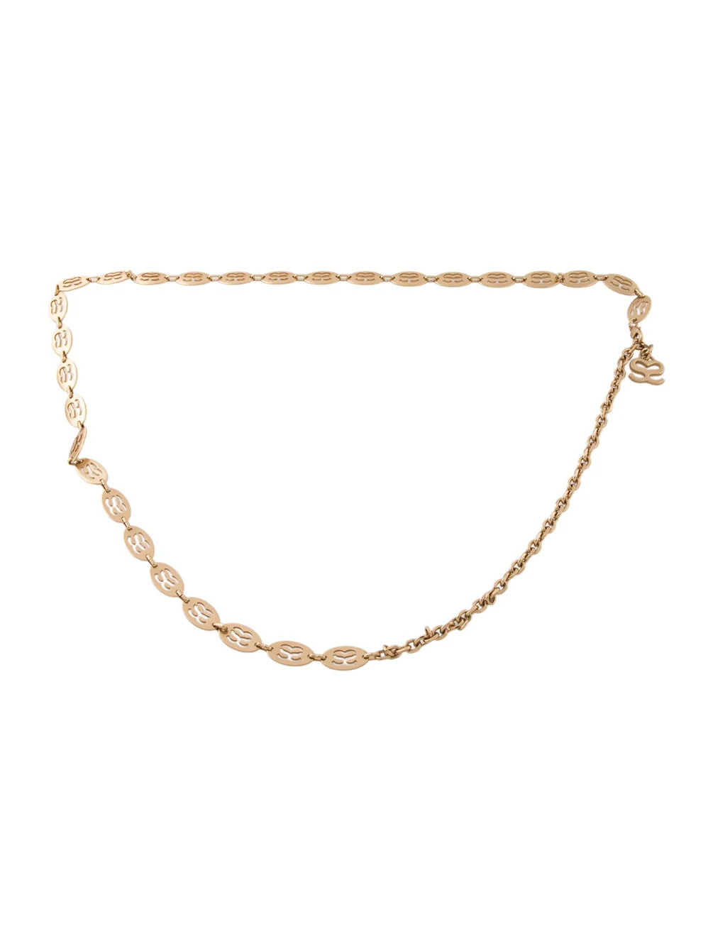 Skinny Metal Chain-Link Belt | The RealReal