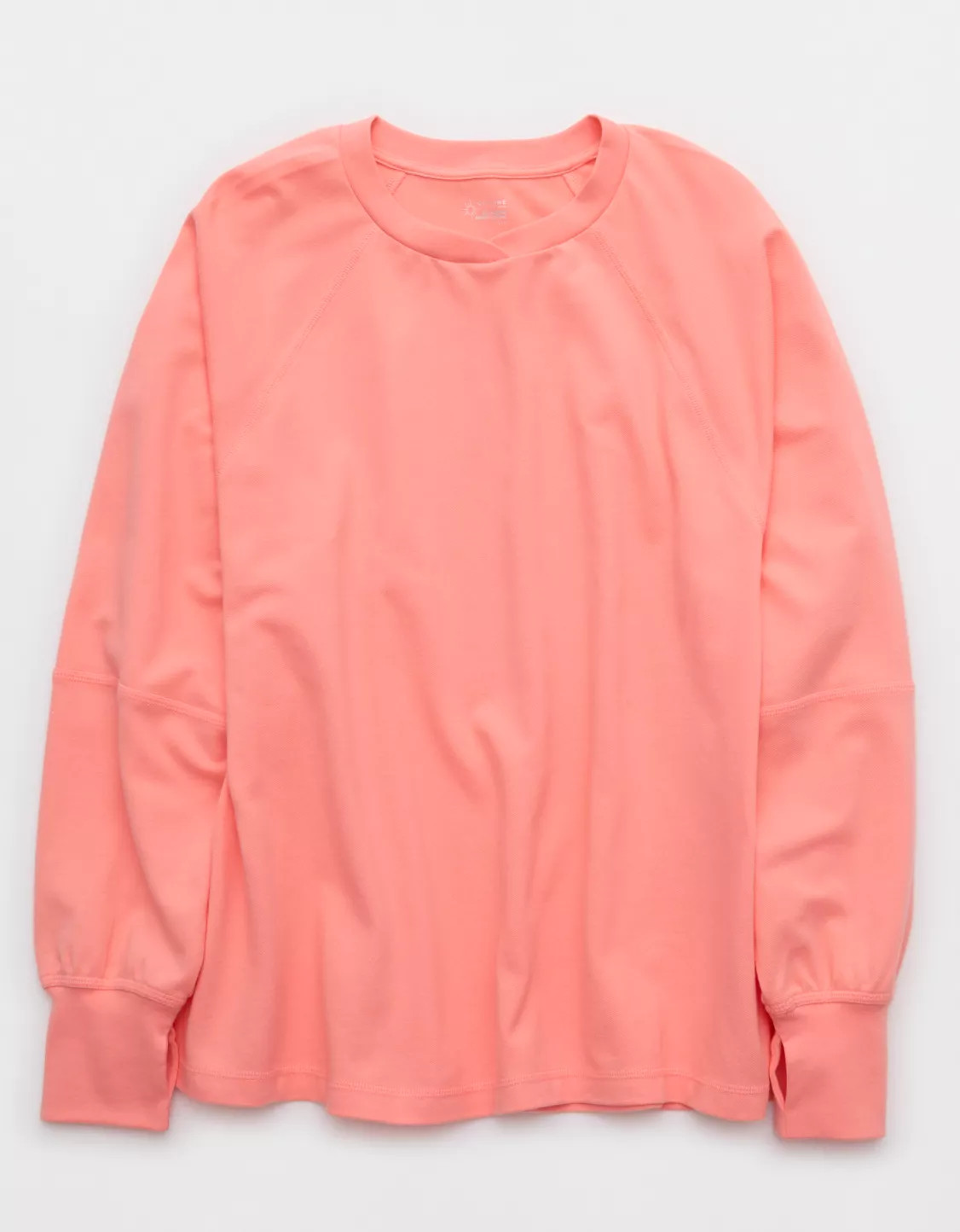 OFFLINE By Aerie Pique Long Sleeve T-Shirt | American Eagle Outfitters (US & CA)