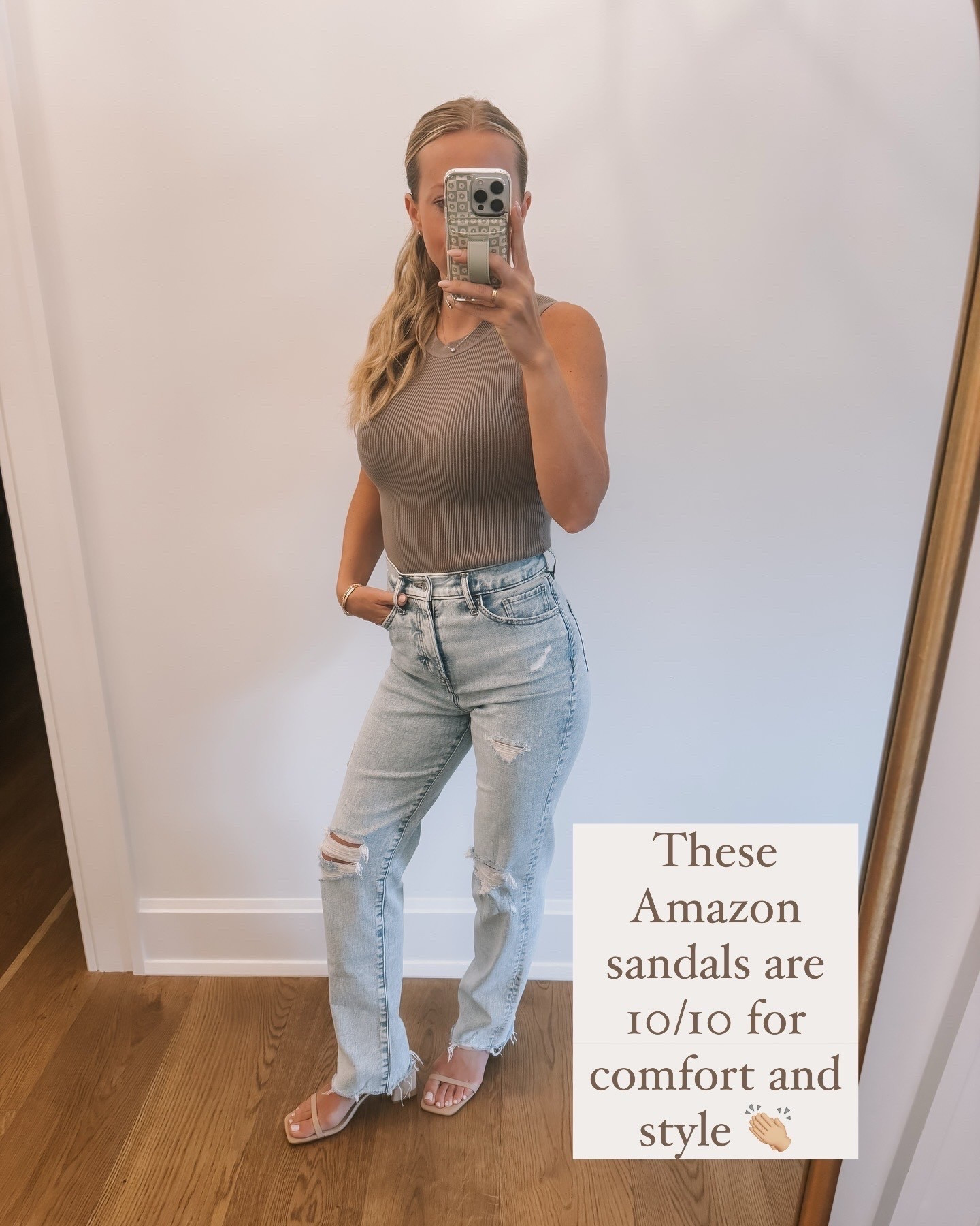 These Amazon sandals are eliteeee! Oh and SO comfortable 👏🏼

#LTKStyleTip #LTKSummerEdit