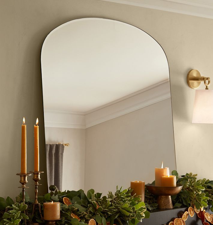 Frameless Arched Mirror | Rejuvenation