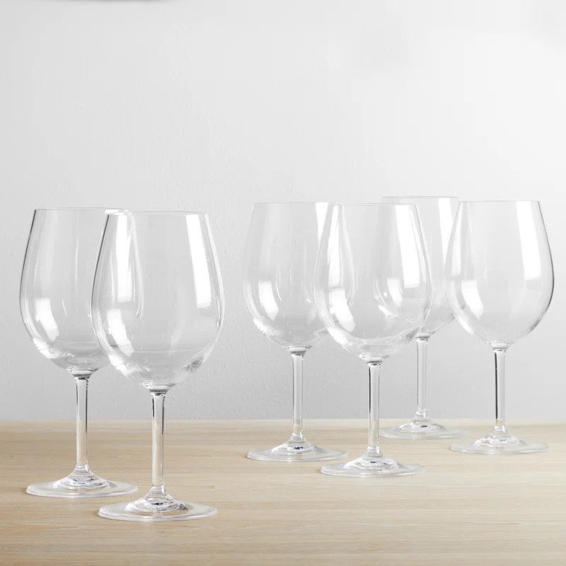 Laya Indoor/Outdoor Red Wine Glass (Set of 6) | Wayfair North America