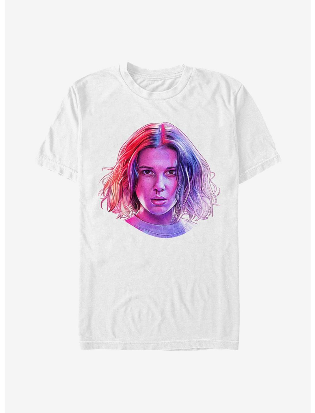Stranger Things Eleven Neon Face T-Shirt | Hot Topic
