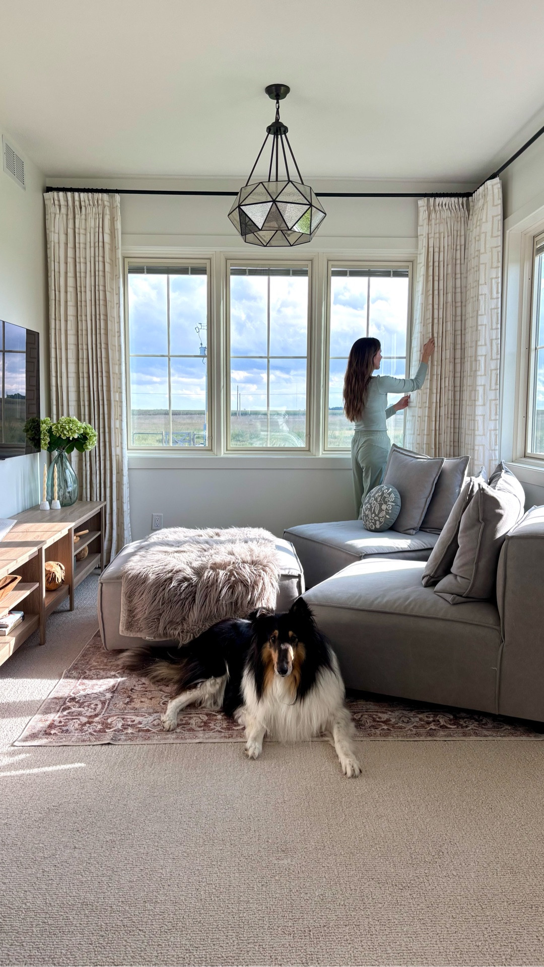 If your room is missing something it is probably curtains.  What a nice finishing piece they are and these from @twopagescurtains are SO good!  I am really loving mixing patterns and colors lately.  Use my code: SIMPLYNORTH for 24% off their website.  Here is the details of my curtains:

Linnea Linen Cotton Embroidered Curtain Pleated
Color: Sand
Hanging style: Triple Pleat
Lining type: Room Darkening

Comment SHOP for the room and curtain details.  Have a great week!

Thank you @twopagescurtains for the beautiful curtains!

#curtains #whitehouse #twopageshome #farmhouse #homedecorating #diyhomeprojects #studiomcgee #livingroom

#LTKHome