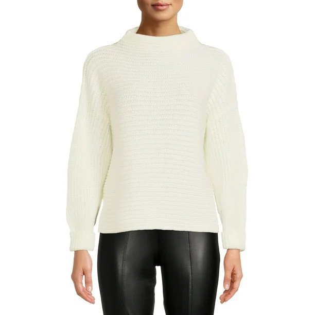 Time and Tru Women's Horizontal Shaker Sweater | Walmart (US)