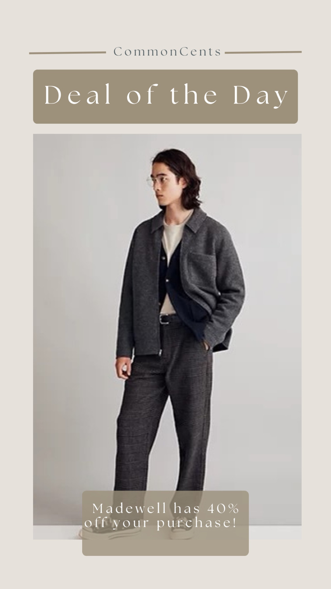 Madewell has 40% off your purchase! Here are our picks for men! Great gift ideas, hint hint 

#LTKGiftGuide #LTKHoliday #LTKmens