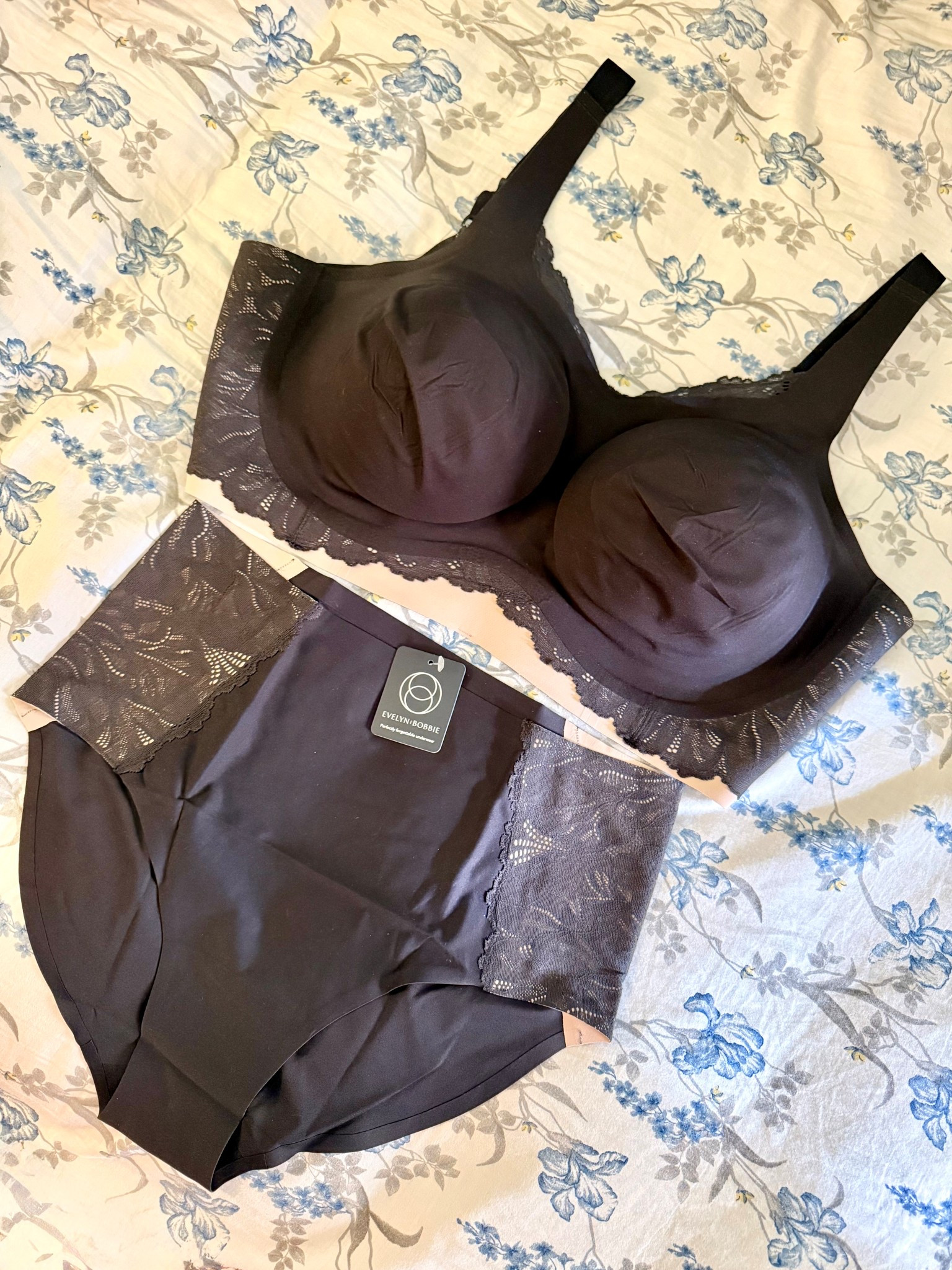 Seriously cannot recommend Evelyn & Bobbie enough for wire free bras that are actually comfortable. The lace styles are cute and don’t look like granny panties if you are worried about that!

I have at least 10 of their bras and bra camis. The Beyond bra and Bobbie Scoop are my favorites .

#LTKgrwm #LTKOver40 #LTKmomlife