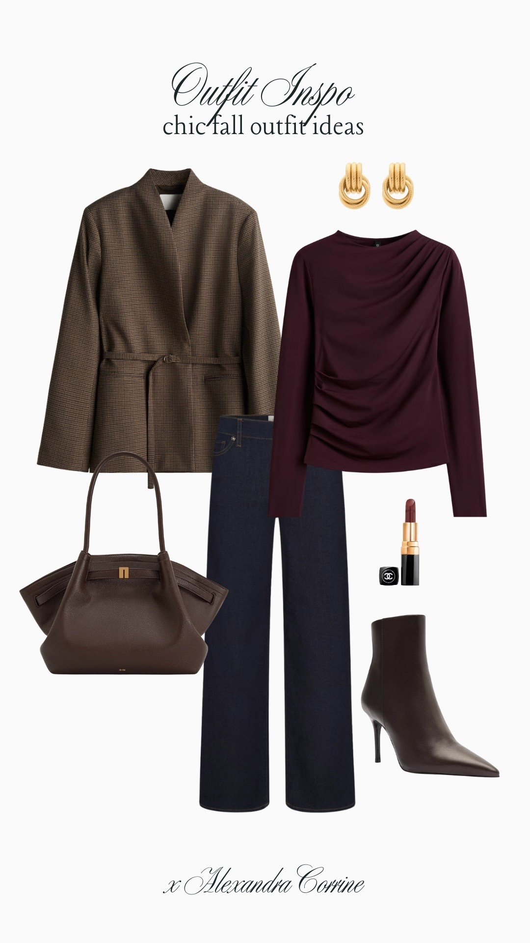 Chic fall outfit inspo 🤎

Outfit ideas, outfit inspo, fall style, autumn, chocolate brown, burgundy, wine red, fall jacket, ootd

#LTKStyleTip #LTKSeasonal