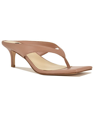 Women's Olanna Thong Kitten Heel Dress Sandals | Macy's