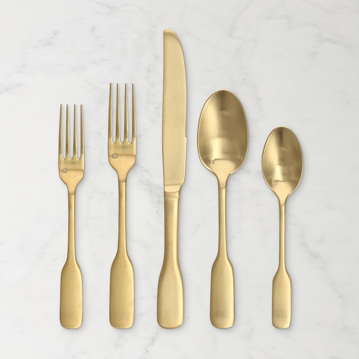 Fortessa Ashton Gold Flatware Set | Williams-Sonoma