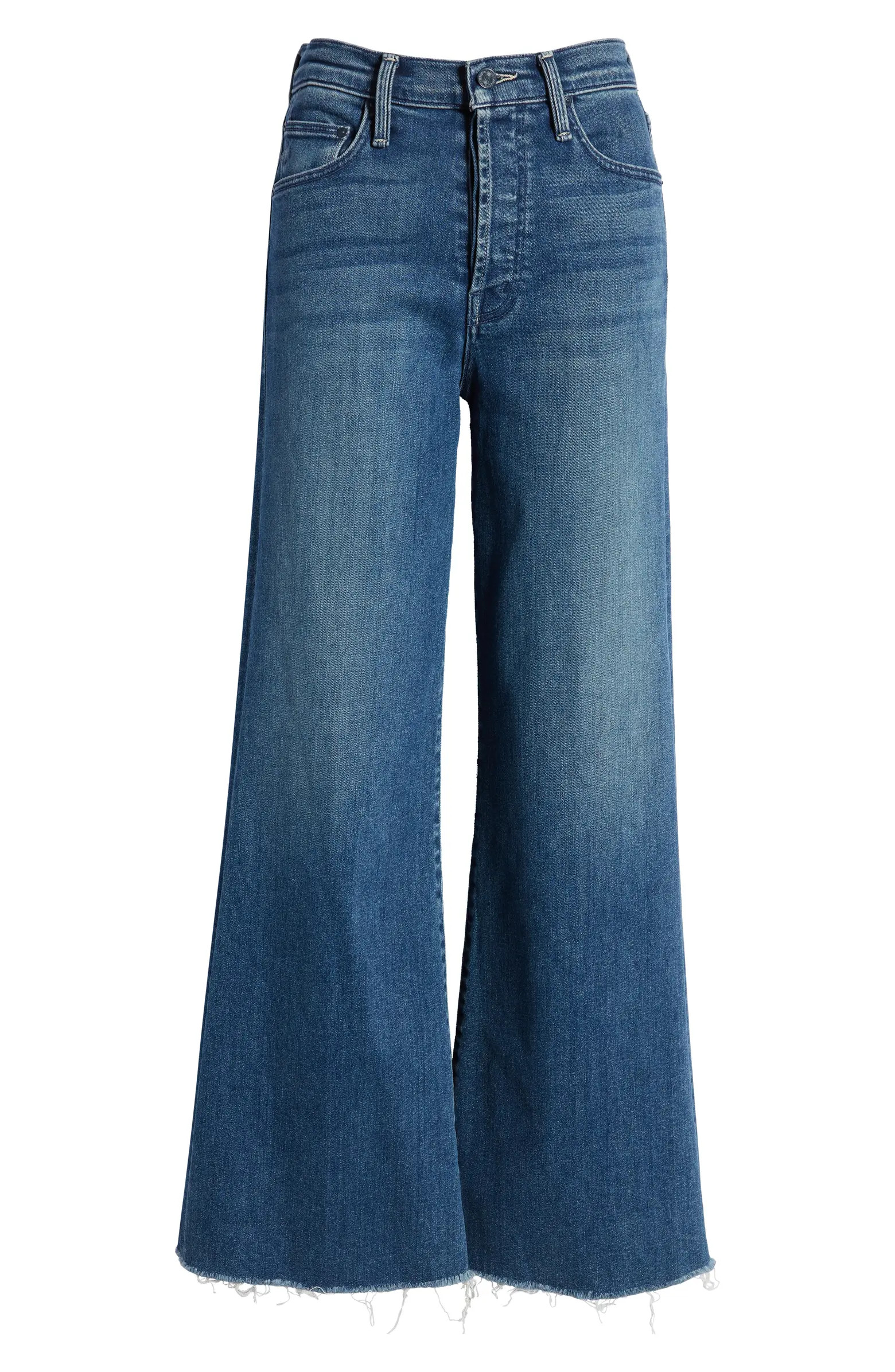 The Tomcat Roller Raw Hem Wide Leg Jeans | Nordstrom