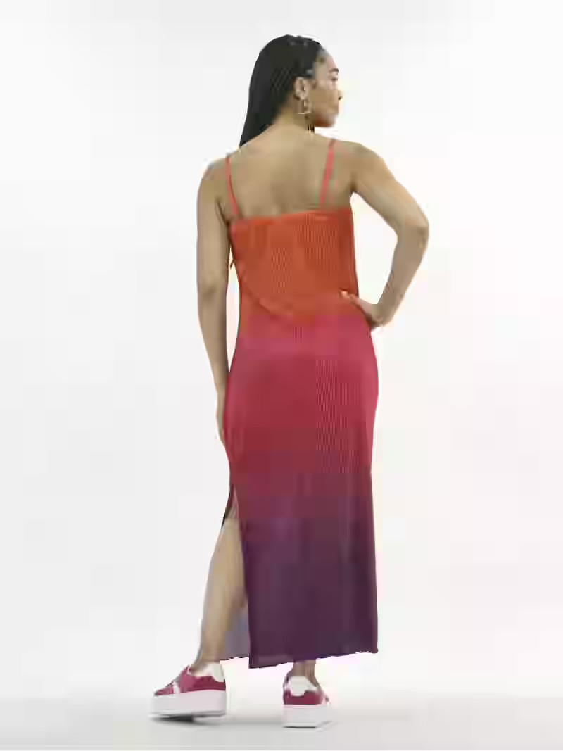 No Boundaries Ombré Maxi Tube Dress, Women's | Walmart (US)