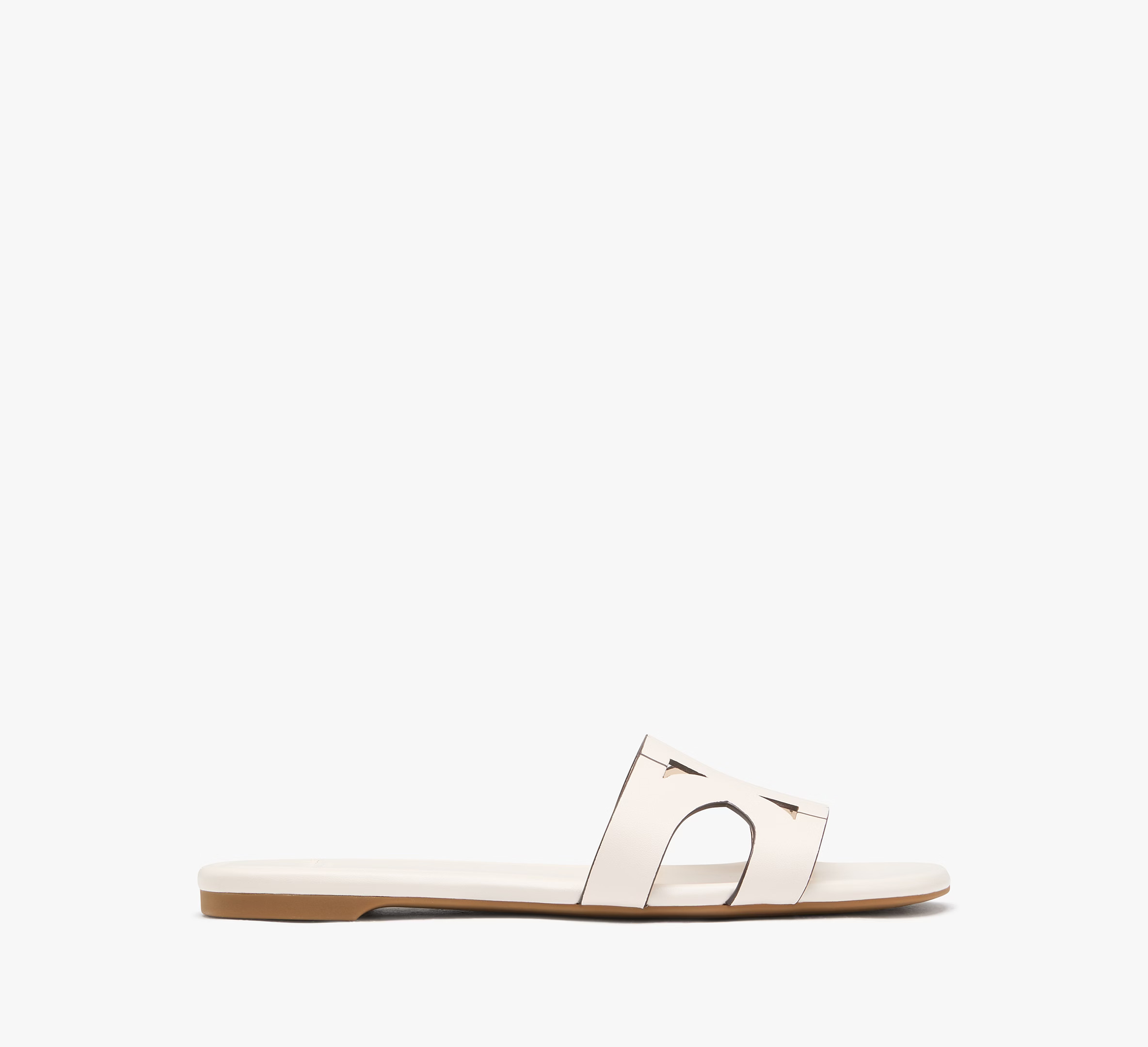 Kate Spade Duo Slide Sandals, White - 8.5 | Kate Spade (US)