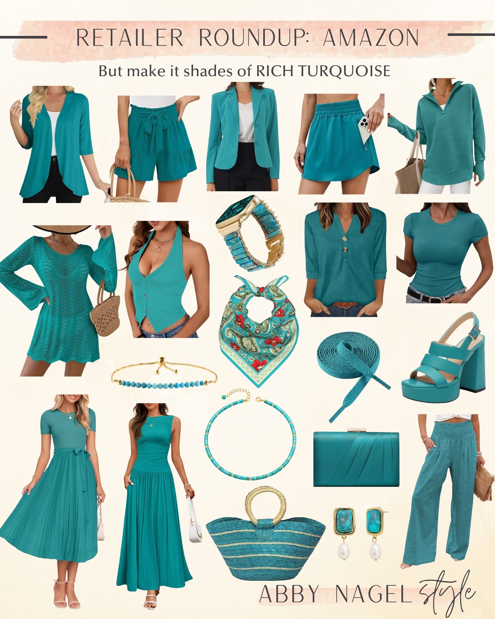 A tricky color to find! Peacock 🦚 

Always double check the item when it arrives with your fan in your words.