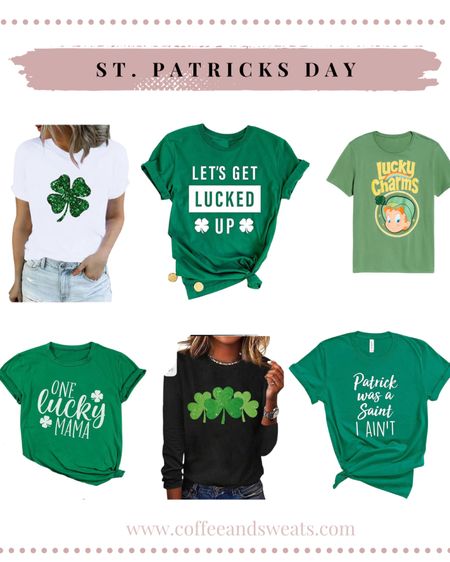 St. Patricks Day T-Shirts 
#stpatricksday #stpattysday #stpatricks 

#LTKfindsunder50 #LTKmidsize #LTKSeasonal