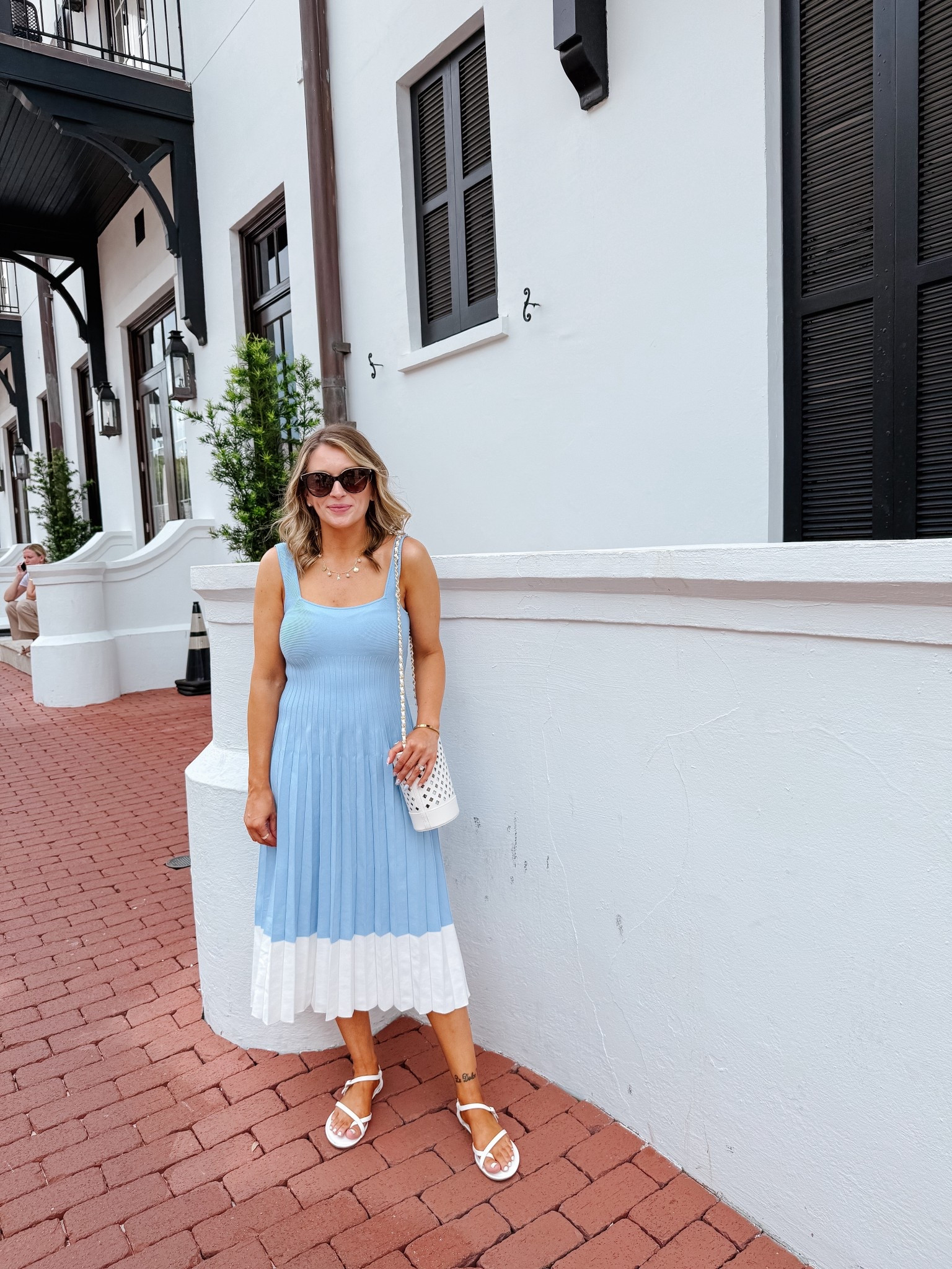 Prettiest blue summer dress perfect for vacations 

#LTKTravel #LTKShoeCrush #LTKStyleTip